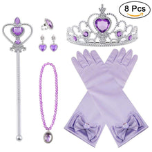 Carica l'immagine nel visualizzatore di Gallery, Vicloon Principessa Dress Up 9 Pezzi Accessori per Ragazze Braid Diadema...