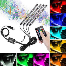 Carica l'immagine nel visualizzatore di Gallery, Led Auto Interni, Winzwon Striscia LED Luci Interne per Usb.