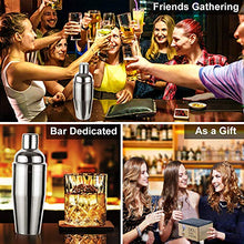 Carica l'immagine nel visualizzatore di Gallery, HB life Set Cocktail Shaker, Metallo, Silver, 1 - Ilgrandebazar