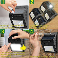 Carica l'immagine nel visualizzatore di Gallery, integrity.1 【3 Modalità-1800mAh】 Luce Solare da Esterno, 46 LED Lampada... - Ilgrandebazar