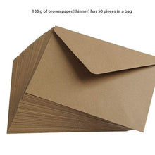 Carica l'immagine nel visualizzatore di Gallery, YOTINO 50 Pezzi Mini Busta Buste Craft, 162 * 114mm Biglietti e per... - Ilgrandebazar