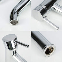 Carica l'immagine nel visualizzatore di Gallery, GAVAER Rubinetto Bagno Lavabo, per Miscelatore Lavabo Alto e Grigio Argento