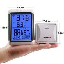 Carica l'immagine nel visualizzatore di Gallery, ThermoPro TP65 Termometro Igrometro TP65-temperatura e umidità esterna - Ilgrandebazar