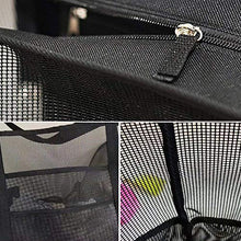 Carica l'immagine nel visualizzatore di Gallery, EXTSUD Borsa da Spiaggia con Chiusura a Zip Multitasche Grande a Rete...