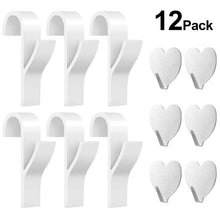 Carica l'immagine nel visualizzatore di Gallery, Huker Ganci per Termoarredo Bagno 6 Pezzi di Appendini e 6... - Ilgrandebazar