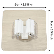 Carica l'immagine nel visualizzatore di Gallery, Irich 4 Pezzi Muro Montato Mop Holder, Scopa Rastrelliere, Autoadesiva Ganci...