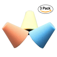 Carica l'immagine nel visualizzatore di Gallery, Lucidatura Auto Set,3Pcs Spugna Cono Tampone di Sfera di... - Ilgrandebazar