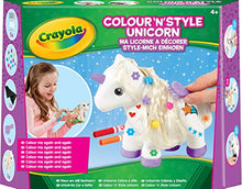 Carica l'immagine nel visualizzatore di Gallery, CRAYOLA Colour n Style Unicorn - Kit Artistico con pennarelli Lavabili con... - Ilgrandebazar