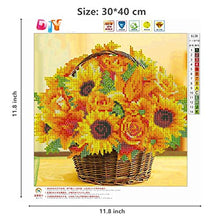 Carica l'immagine nel visualizzatore di Gallery, Pittura a mosaico fai da te 5D, pittura con codici numerici,DIY 5D Diamond...