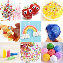 Carica l'immagine nel visualizzatore di Gallery, FEPITO 49 Packs Slime-Kit, einschließlich Aquamarinperlen, Augenwackeln,... - Ilgrandebazar
