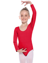 Carica l'immagine nel visualizzatore di Gallery, Hawiton Body Danza Classica Bambina 2-11 Anni Cotone, Manica Lunga... - Ilgrandebazar
