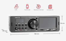 Carica l'immagine nel visualizzatore di Gallery, Autoradio Bluetooth RDS ieGeek, Stereo 60WX4 Supporta... - Ilgrandebazar