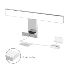 Carica l'immagine nel visualizzatore di Gallery, LED Lampada da Specchio 5W Aourow,Specchio Armadio 30cm, Bianco Neutro 4000 K - Ilgrandebazar