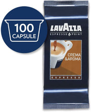 Carica l'immagine nel visualizzatore di Gallery, Lavazza Espresso Point, Capsule Caffè Crema&amp;Aroma, 50 Astucci da 2 Capsule, 100 Capsule