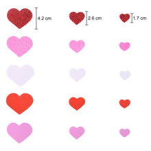 Carica l'immagine nel visualizzatore di Gallery, MIAHART 300 Pezzi Adesivi in   Schiuma a Cuore Glitterati Style 3 - Ilgrandebazar