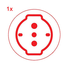 Carica l'immagine nel visualizzatore di Gallery, EXTRASTAR Set 4 Adattatori da Schuko a Spina presa- 4 Pezzi, Bianco - Ilgrandebazar