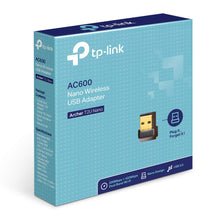 Carica l'immagine nel visualizzatore di Gallery, TP-Link Archer T2U Nano Adattatore USB Scheda di Rete, Wireless Normale, Nero - Ilgrandebazar