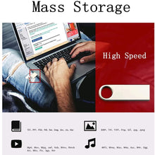 Carica l'immagine nel visualizzatore di Gallery, Chiavetta USB da 1 TB Memoria USB da 1000 GB USB Flash Drive Pen Drive per PC Laptop Computer Tablet, Argento 1TB 1PC