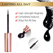 Carica l'immagine nel visualizzatore di Gallery, Eyeliner Magnetico Waterproof Nero, Ciglia Magnete Per Trucco Magnetic... - Ilgrandebazar