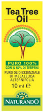 Carica l'immagine nel visualizzatore di Gallery, Naturando Tea Tree Oil 10 ML Puro Olio Etereo 100% di Melaleuca Alternifolia