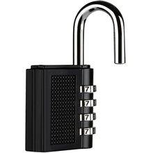 Carica l'immagine nel visualizzatore di Gallery, Anpro 2 Pezzi Lucchetto a combinazione di sicurezza,Lucchetto con 4 7.9cm - Ilgrandebazar