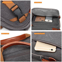 Carica l'immagine nel visualizzatore di Gallery, CoolBELL Borsa Multi-Funzione, Convertibile, da 17,3 Pollici, Grigio Scuro
