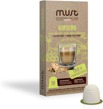 Carica l'immagine nel visualizzatore di Gallery, Must Espresso Italiano 100 Capsule Compatibili Nespresso Ginseng Senza...