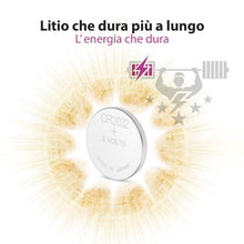 Carica l'immagine nel visualizzatore di Gallery, Pile CR2032 - Confezione da 10 Batterie a Bottone al Litio - 10 Pack