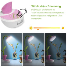 Carica l'immagine nel visualizzatore di Gallery, Aiskki Led Lampada da Tavolo Lampade Scrivania Bambina, Comodino Luce 1, Rosa - Ilgrandebazar