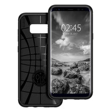 Carica l'immagine nel visualizzatore di Gallery, Spigen Rugged Armor Cover Galaxy S8, Assorbimento Acustico e RA_Nero - Ilgrandebazar