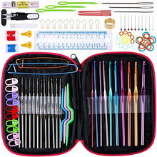 Carica l'immagine nel visualizzatore di Gallery, Anpro Uncinetto con Astuccio Ago Crochet in Alluminio Case Custodia... - Ilgrandebazar