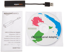 Carica l'immagine nel visualizzatore di Gallery, Adattatore di rete da USB 2.0 a Ethernet LAN 10/100 Nero - Ilgrandebazar