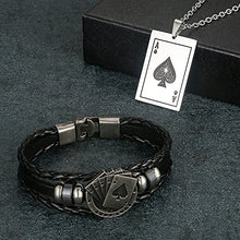 Carica l'immagine nel visualizzatore di Gallery, Aroncent Set Collana Braccialetto Serie 2 Bracciale Amicizia Carte - Ilgrandebazar