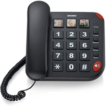 Carica l'immagine nel visualizzatore di Gallery, Brondi Bravo 15 Telefono Fisso, Nero