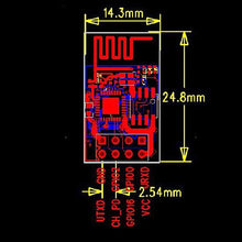 Carica l'immagine nel visualizzatore di Gallery, IZOKEE ESP8266 ESP-01 Serial WiFi Modulo con Adattatore USB a + - Ilgrandebazar