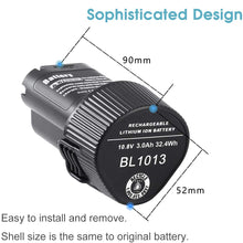 Carica l'immagine nel visualizzatore di Gallery, 2 X Dosctt 3000mAh Batteria Sostituzione per Makita BL1013 10,8V 3,0Ah - Ilgrandebazar