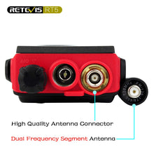 Carica l'immagine nel visualizzatore di Gallery, Retevis RT5 Walkie Talkie Professionali 7W Doppia Banda 128 2 Pezzi, rosso - Ilgrandebazar