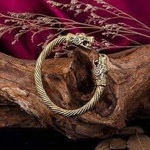 Carica l'immagine nel visualizzatore di Gallery, Oro antico drago vichingo braccialetti e braccialetto Love... - Ilgrandebazar