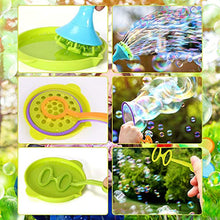 Carica l'immagine nel visualizzatore di Gallery, HellDoler Spara Bolle di Sapone,13 Pezzi Kit Bacchette per Fare Bolle...