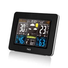 Carica l'immagine nel visualizzatore di Gallery, UFLIZOGH Sveglia meteorologica Digitale con sensore Esterno Interno Wireless... - Ilgrandebazar