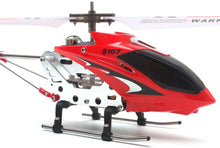 Carica l'immagine nel visualizzatore di Gallery, Syma S107G 3 Canali RC Elicottero con Lega Copter con Giroscopio Incorporato Rosso