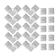 Carica l'immagine nel visualizzatore di Gallery, KINYOOO 4 pin L-forma Connettore angolare (10 pezzi), 4 Strisce LED... - Ilgrandebazar