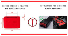 Carica l'immagine nel visualizzatore di Gallery, Porta aggancio cintura di sicurezza Wididi Buckle Up - Tiene il Rosso - Ilgrandebazar