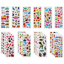 Carica l'immagine nel visualizzatore di Gallery, Vicloon Adesivi per Bambini 500+ 3D, Puffy 22pcs Multicolore