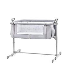 Carica l'immagine nel visualizzatore di Gallery, Kinderkraft Culla da Affiancare NESTE, Lettino Co-Sleeping, Regolabile Grigio - Ilgrandebazar