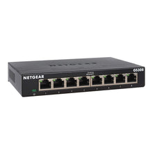 Carica l'immagine nel visualizzatore di Gallery, NETGEAR GS308 Switch Ethernet 8 porte, Gigabit desktop, hub ethernet...