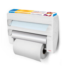 Carica l'immagine nel visualizzatore di Gallery, Metaltex Roll 'n - Portarotolo 4 in 1 Bianco - Ilgrandebazar