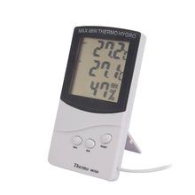 Carica l'immagine nel visualizzatore di Gallery, Elifestore - Igrometro Digitale con Schermo LCD, per casa, Parete, bianco - Ilgrandebazar