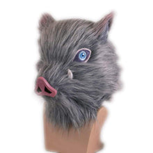 Carica l'immagine nel visualizzatore di Gallery, Mesky Demon Slayer Hashibira Inosuke Maschera Pig Taglia unica, Come Mostra - Ilgrandebazar