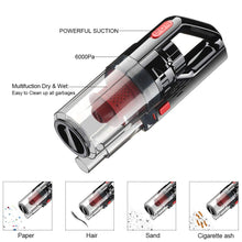 Carica l'immagine nel visualizzatore di Gallery, VISLONE Aspirapolvere Auto, Portatile Potente 150W 6000Pa... - Ilgrandebazar